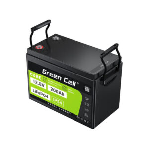 AKUMULATOR LITOWO-ŻELAZOWO-FOSFORANOWY LiFePO4 Green Cell Cube 12.8V 200Ah LFPGC12V200AH