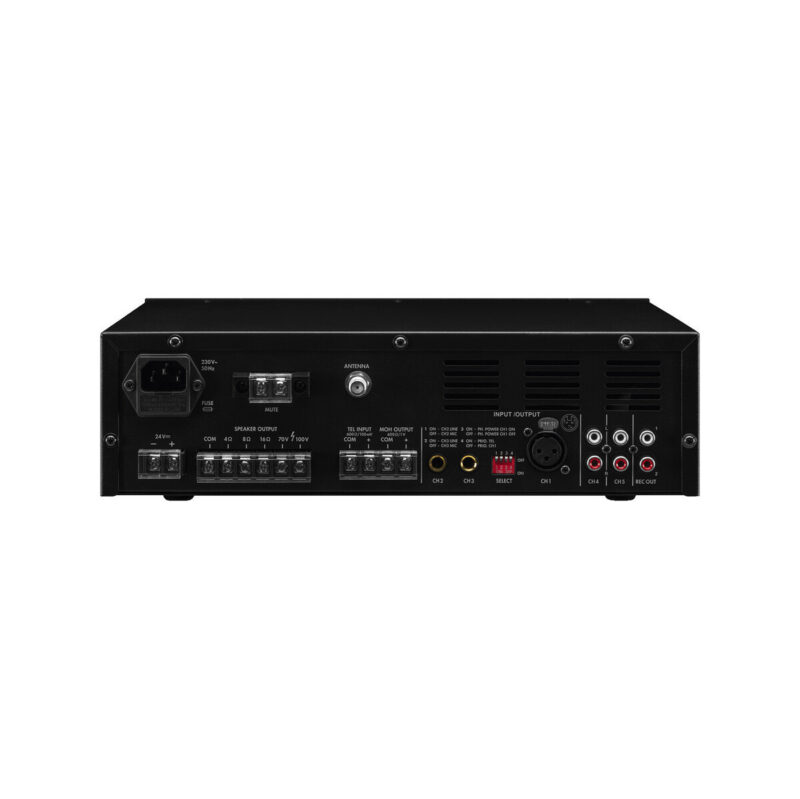 Cyfrowy wzmacniacz miksujący PA, mono, MP3, USB/SD, FM, DAB+, BT, 30WRMS, PA-803DAP MONACOR