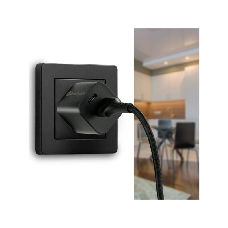 KABEL USB-A / Lightning Apple iPhone LED RGB everActive CBB-1IBR 100cm 2,4A