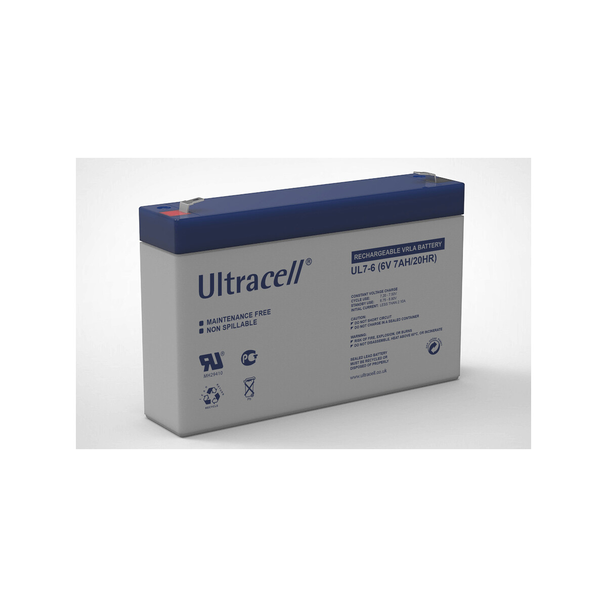 Akumulator AGM ULTRACELL UL 6V 7Ah