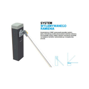 Szlaban CAME LS4 z ramieniem 803XA-0050 do 4m