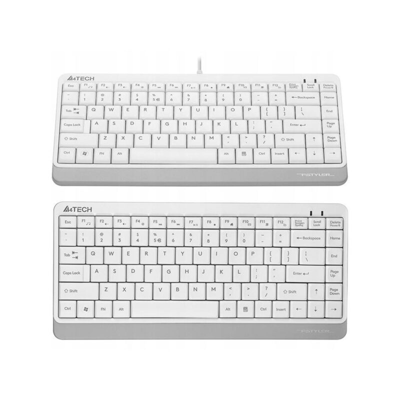 Klawiatura przewodowa A4tech FStyler FK11 biały