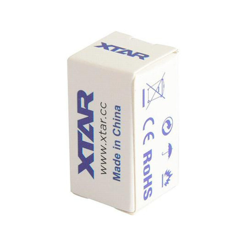 Akumulatorek 16340 / R-CR123 3,7V Xtar 650mAh (1 szt.) z zabezpieczeniem