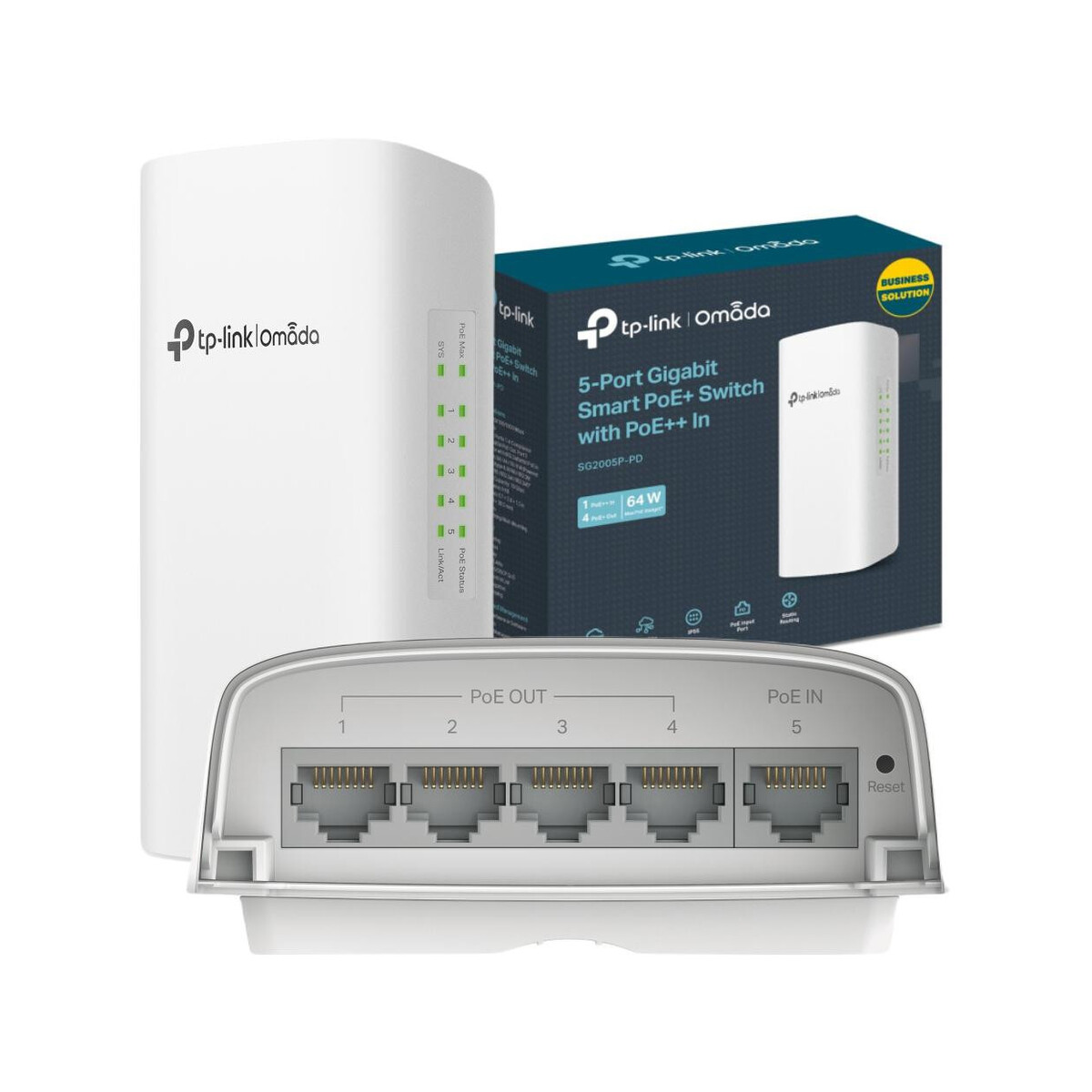 SWITCH TP-LINK SG2005P-PD (Outdoor) (POE-IN)
