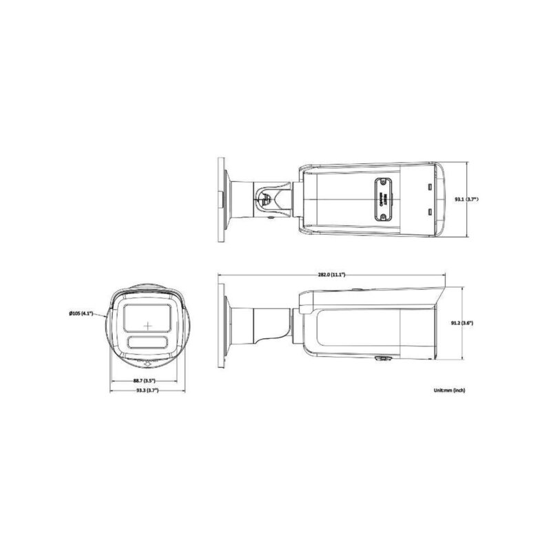KAMERA IP HIKVISON DS-2CD2T66G2H-2I(2.8mm) EF PL