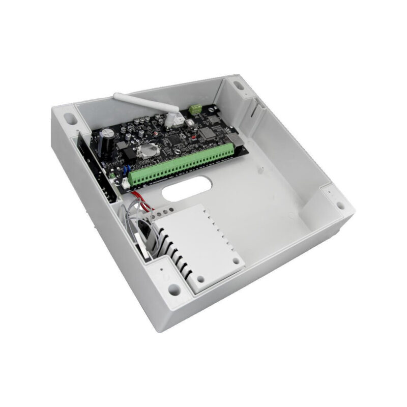 Zestaw centrala PulsON Alarm 2.0 4G z obudową i odbiornikiem PowerG