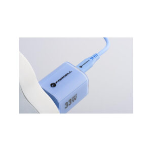 1c78ee94380d7b7c0f72bf3581c9a836_original ŁADOWARKA SIECIOWA Forcell F-Energy GaN III VT-41 33 W 1x USB-C 1x USB-A PD 3.0 QC 4.0 NIEBIESKA
