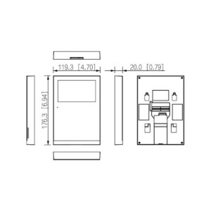Zestaw wideodomofonowy DAHUA KTX02(F)