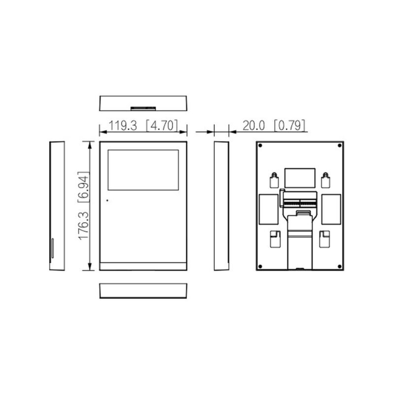 Zestaw wideodomofonowy DAHUA KTX02(F)