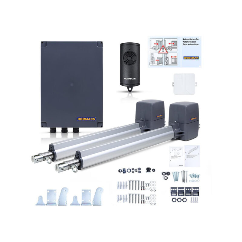Zestaw Hormann Rotamatic 2 868MHz BiSecure do 5m bram dwuskrzydłowych
