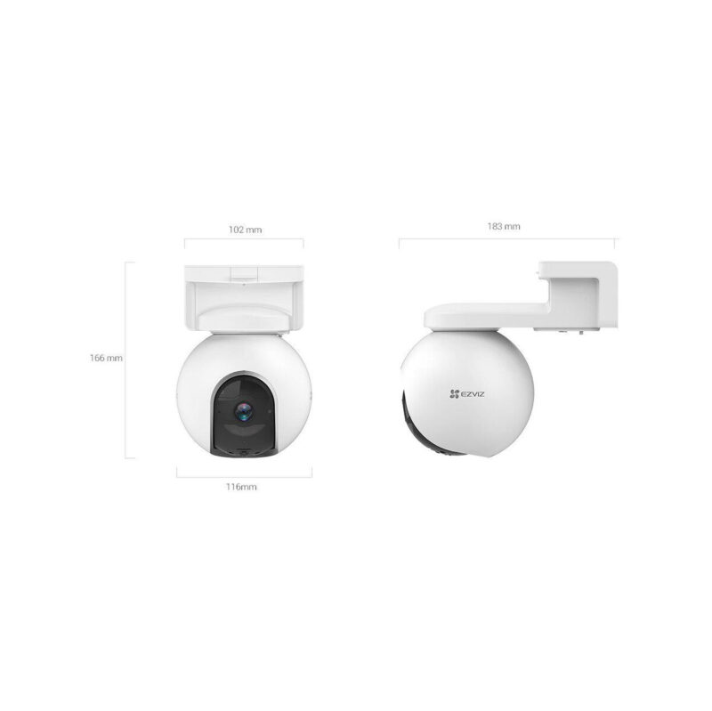 Kamera IP Ezviz EB8 4G 4K Kit 8MP z panelem słonecznym 8W 4G Wi-Fi