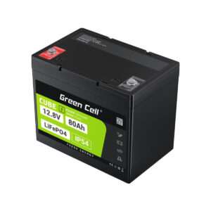 AKUMULATOR LITOWO-ŻELAZOWO-FOSFORANOWY LiFePO4 Green Cell Cube 12.8V 80Ah LFPGC12V80AH