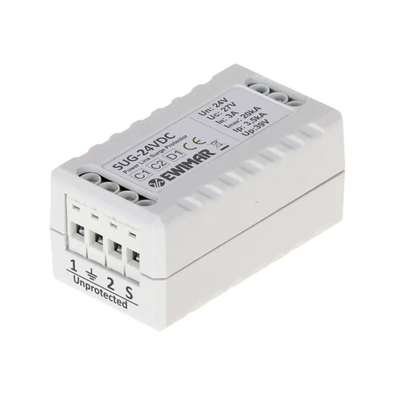 Zabezpieczenia linii zasilającej 24V DC EWIMAR SUG-24VDC