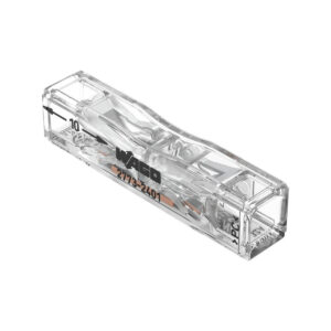 Szybkozłączka przelotowa uniwersalna LINKA/DRUT 2x 0,2-4mm2 WAGO 2773-2401 (Paczka 100szt.)