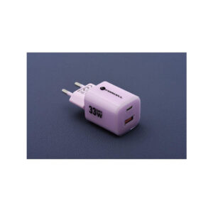 1da3ae1f0c646753142244668f9fddc4_original ŁADOWARKA SIECIOWA Forcell F-Energy GaN III VT-41 33 W 1x USB-C 1x USB-A PD 3.0 QC 4.0 FIOLETOWA