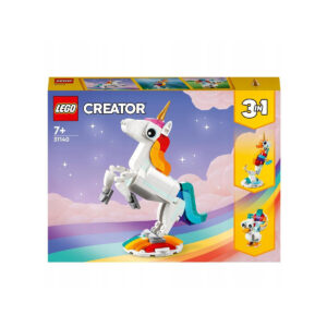 Klocki LEGO Creator 3w1 31140 - Magiczny jednorożec