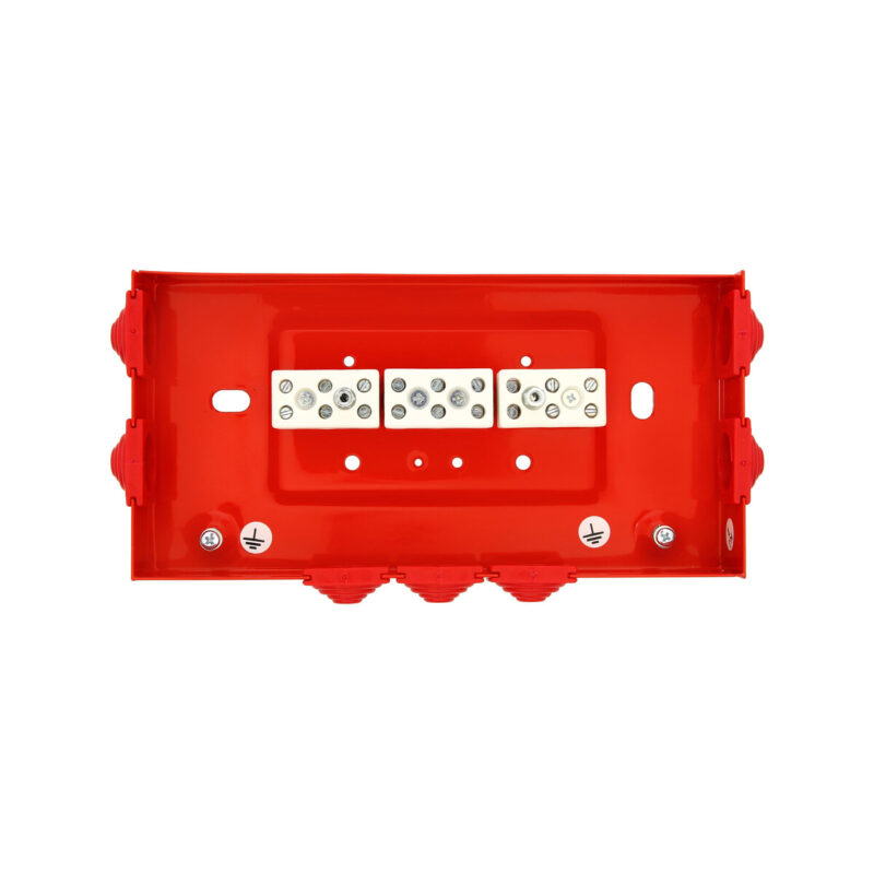 Puszka instalacyjna przeciwpożarowa W2 PIP-2AN przelotowa 9x4mm2