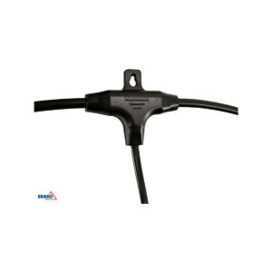 SOLARNA GIRLANDA OGRODOWA LED BRMKO SOLBEE 3W 3000K 10SZT 10M IP65 CZARNA C83-SOB-003BL-3K