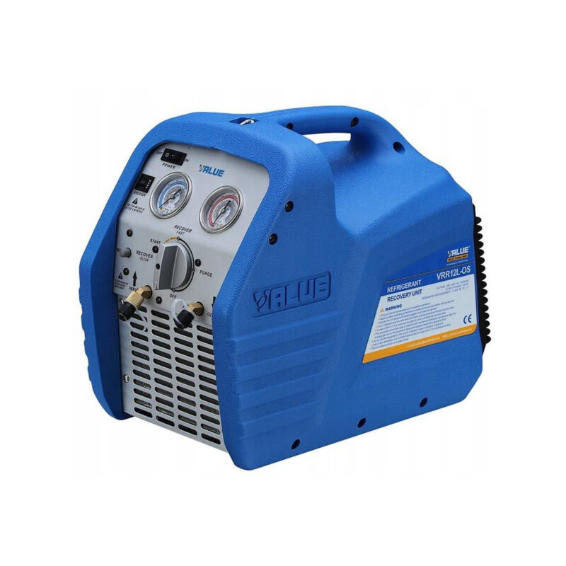 STACJA ODZYSKU CZYNNIKA CHŁODZNICZEGO Z GRUPY HFC oraz HCFC VALUE VRR12L-OS-R32