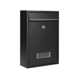 Skrzynka na listy BALI z wizytownikiem, czarna