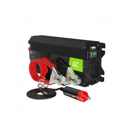 PRZETWORNICA NAPIĘCIA INWERTER Green Cell PRO 24V / 230V 500W/1000W MODYFIKOWANA SINUSOIDA INVGC04