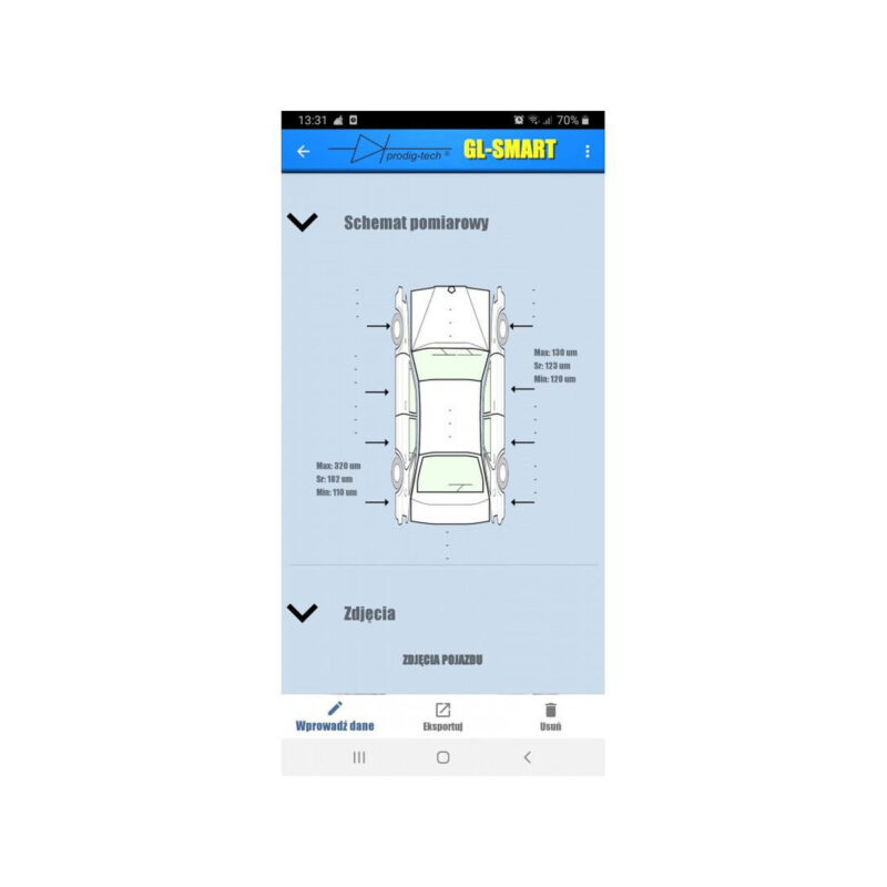 MIERNIK GRUBOŚCI LAKIERU GL-SMART-2