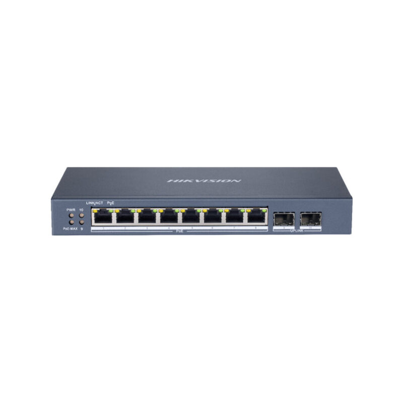 SWITCH POE HIKVISION DS-3E1510P-SI LinkVu