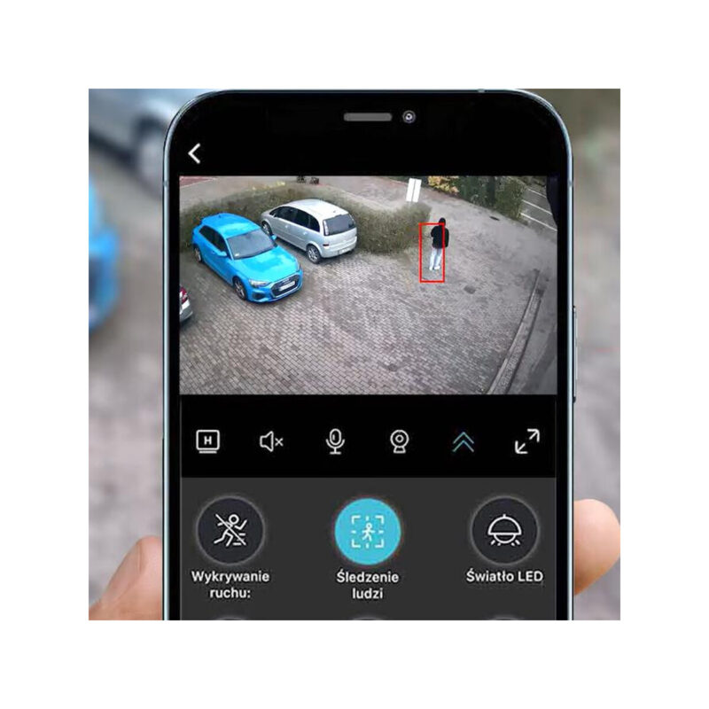 Kamera IP ORLLO Z17 Ultra 4K zewnętrzna obrotowa GSM na kartę SIM 8MPx