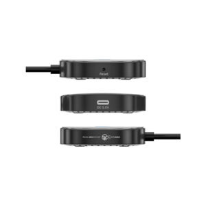 Unitek Bezprzewodowy transmiter HDMI 1080p, 1 nadajnik + 2 odbiorniki, czarny
