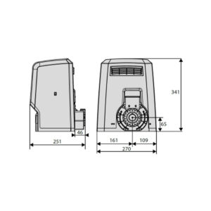 Zestaw BFT ARES ULTRA BT B1000 KIT INT do 1000kg bram przesuwnych