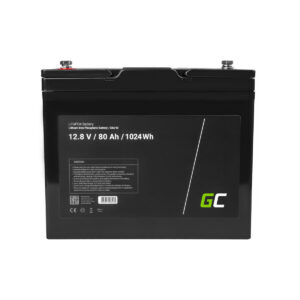 AKUMULATOR LITOWO-ŻELAZOWO-FOSFORANOWY LiFePO4 Green Cell 12V 80Ah