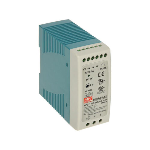 ZASILACZ NA SZYNĘ DIN MDR-60-12