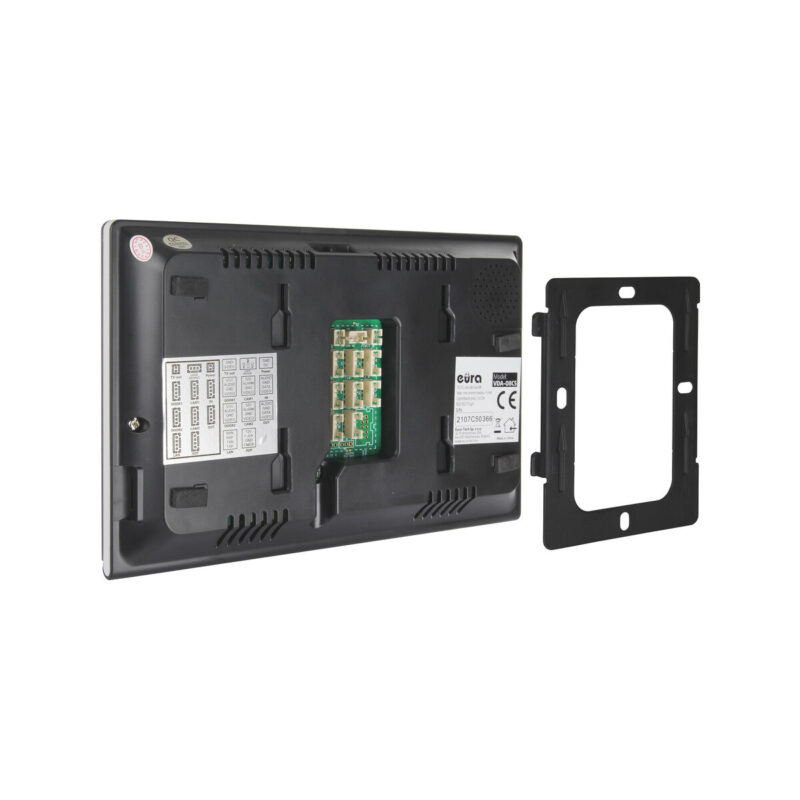 WIDEODOMOFON EURA VDP-97C5 czarny, lcd 7", wi-fi, czytnik zbliżeniowy, Tuya