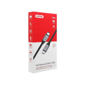 Kabel USB Unitek USB-C na USB-C 10Gbps 4K 60Hz 20V/5A