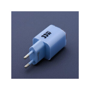 20d25f11630bd97e54dab55418101c32_original ŁADOWARKA SIECIOWA Forcell F-Energy GaN III VT-41 33 W 1x USB-C 1x USB-A PD 3.0 QC 4.0 NIEBIESKA