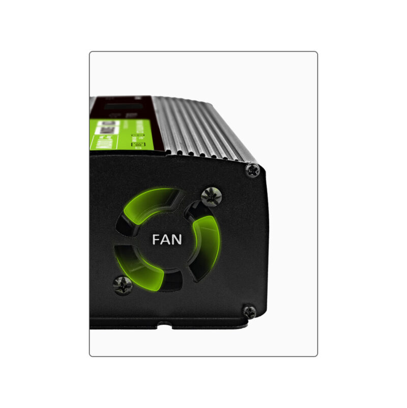 PRZETWORNICA NAPIĘCIA Green Cell PowerInverter LCD 12V / 230V 500W/1000W CZYSTA SINUSOIDA