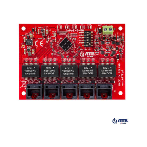 SWITCH 5-PORTOWY POE ATTE xPoE-5-50-OF