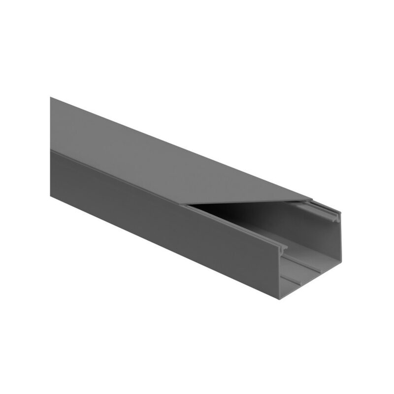 Listwa elektroinstalacyjna kpl. SZARY SLS 60x40 2m (PACZKA 8szt.)