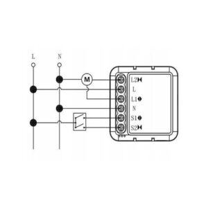 218136df3a9e52bbe1ed3332ada7b26c_original Moduł OXT mini sterownik rolet żaluzji kąt pochylenia lameli WiFi+RF TUYA T229