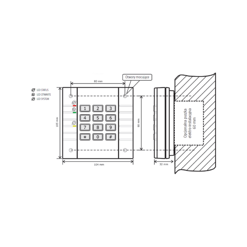 2198_2 Kontroler dostępu ROGER PR302