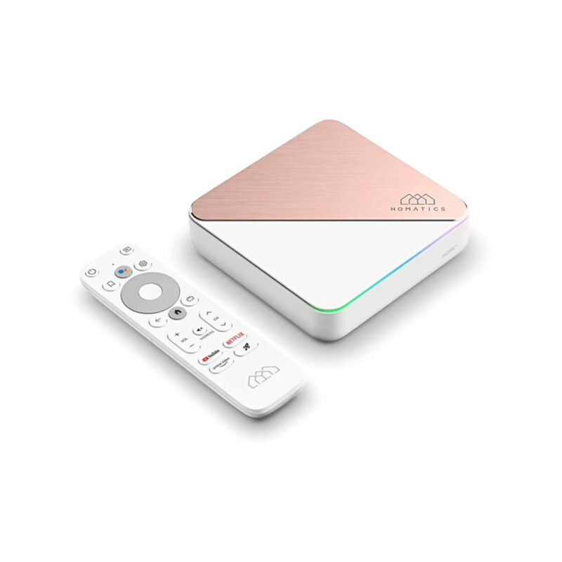Android TV Box Homatics R 4K Plus WiFi 4GB RAM/32GB ROM + dekoder DVB-T2 H.265