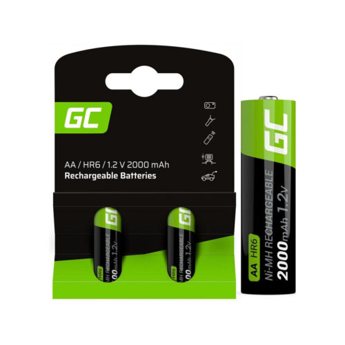 AKUMULATORKI Green Cell 2x AA HR6 2000mAh GR06
