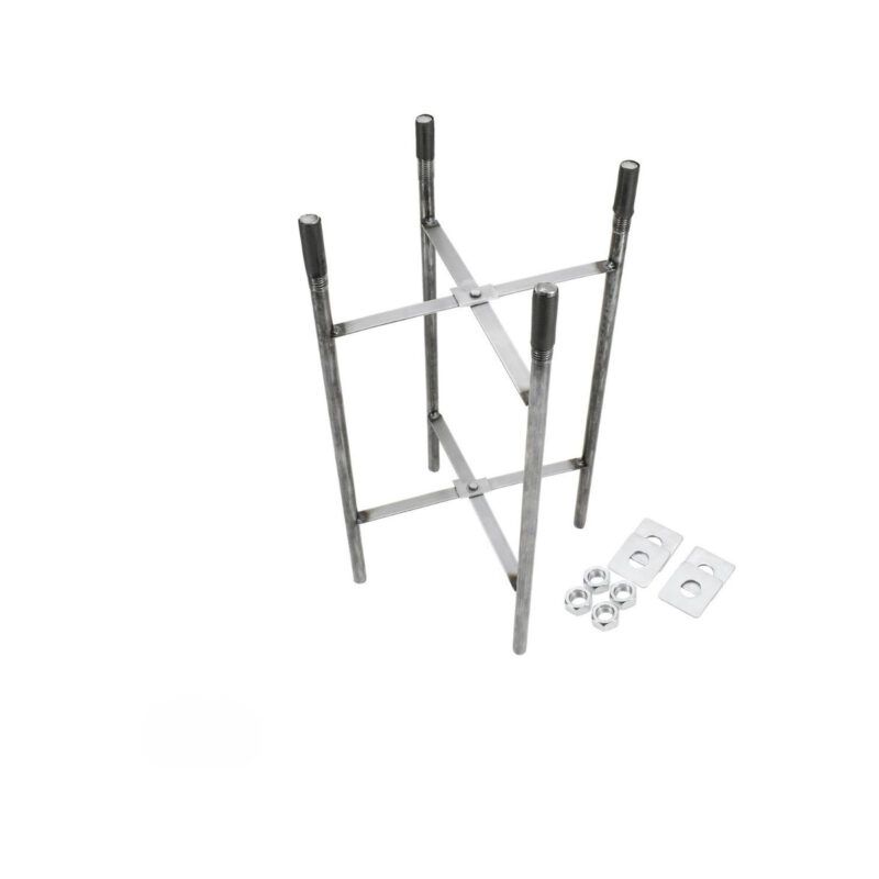 Podstawa fundamentowa BEMKO do słupa oświetleniowego 160×160 mm