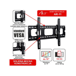 Uchwyt TV ścienny LED/LCD ART 42-100"