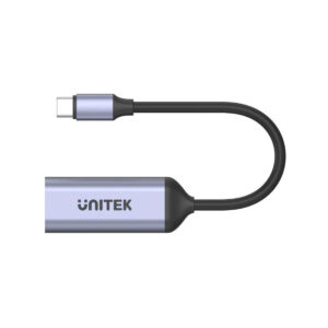 Unitek Adapter USB-C na HDMI 2.1 (8K 60Hz) szary 15cm V1416B