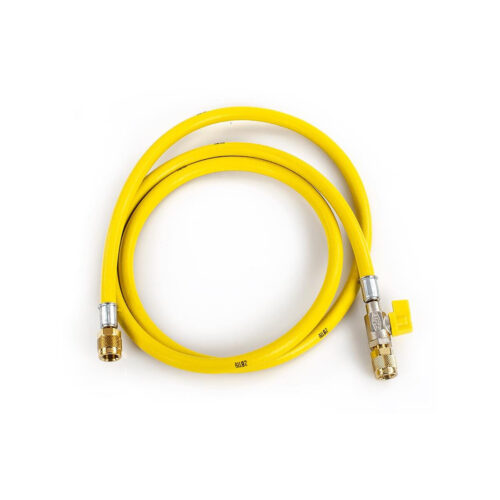 Wąż serwisowy z zaworem odcinającym REFCO CA-CL-60-Y (150 cm / 1/4" x 1/4")