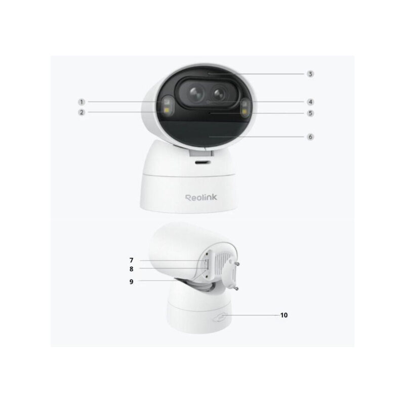 Kamera IP Reolink Argus Series B730 8MP Wi-Fi 8MP bateryjna
