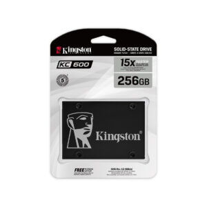 DYSK SSD KINGSTON KC600 256GB SATA 550/500 MB/s