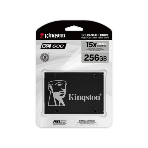 DYSK SSD KINGSTON KC600 256GB SATA 550/500 MB/s