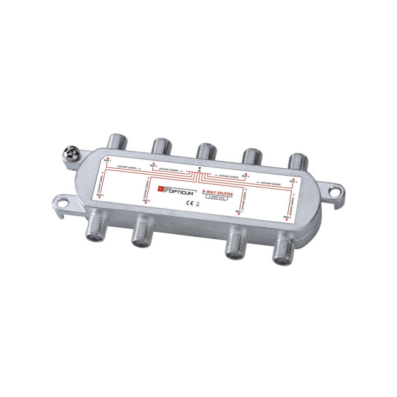 Rozgałęźnik 1-8 DVB-T SAT 8x1